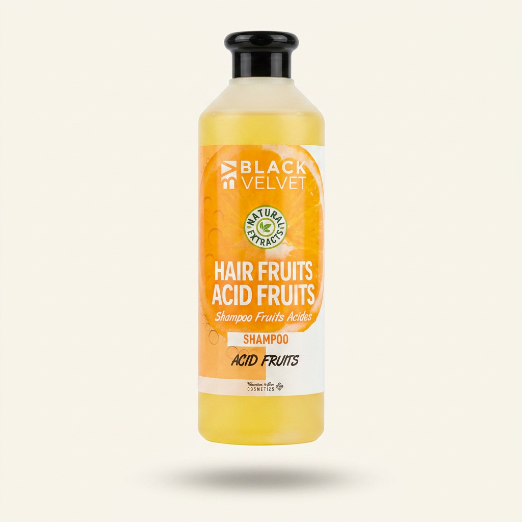 Black Velvet Shampoo Hair Fruits Acid Fruits