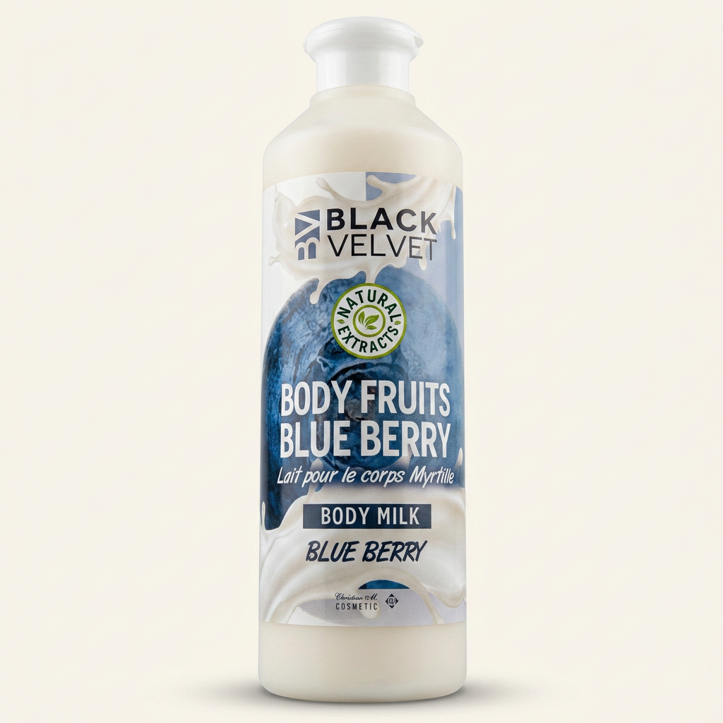 Black Velvet Body Milk Body Fruits Blue Berry
